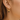Black Onyx & Gold Earrings: Dainty Black Hoop Earrings - Miel Jewelry