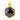 Black Onyx & Gold Earrings: Long Gold Black Hoop Earrings - Miel Jewelry