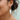 Boho Chic Clear Quartz Earrings: Crystal Statement Earrings with Black Gold Accents - Miel Jewelry