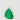 Boho Chic Emerald Green Chalcedony and Silver Drop Earrings - Miel Jewelry
