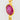Boho Chic Red Quartz Dangle Earrings: Unique Gold Drop Earrings With Pink Gemstones - Miel Jewelry