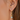 Chic Aqua Blue Earrings: Dainty Geometric Gold Drop Earrings - Miel Jewelry