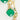 Chic Green Onyx Earrings: Long Gold Chandelier Earrings - Miel Jewelry