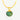 close up one emerald on a gold emerald earring, Gold Hoop Earrings: Small Hoops, green Gemstone earrings 