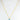 Dainty Larimar and Blue Chalcedony Bead Necklace – Something Blue Bridal Necklace with Gold Accents - Miel Jewelry