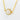 Dainty Rainbow Moonstone Necklace: Stunning Gold Moonstone Necklace With CZ Accents - Miel Jewelry