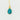 Dainty Turquoise Howlite Earrings: Fishhook Style Teal & Gold Drop Earrings - Miel Jewelry