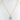 Elegant Blue Lace Agate Gold Chain Necklace - Limited Edition Statement Necklace - Miel Jewelry