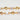 Elegant Clear Glass Rectangle Link Bracelet - Chic and Delicate Gold Bracelet - Miel Jewelry