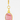 Gold - Leafed Pink Peruvian Opal Drop Earrings: Pink Opal Earrings - Miel Jewelry