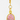 Gold - Leafed Pink Peruvian Opal Drop Earrings: Pink Opal Earrings - Miel Jewelry