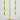 Green Glass Rectangle Link Gold Drop Earrings - Miel Jewelry