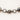 Grey Labradorite Beaded Bracelet Chic Irridescent Boho Bracelet - Miel Jewelry