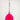 Hot Pink Hoop Earrings: Sleek Stainless Steel Hoops - Miel Jewelry
