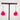 Hot Pink Hoop Earrings: Sleek Stainless Steel Hoops - Miel Jewelry