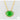 Lime resin and cubic zirconia necklace - green statement necklace cubic zirconia accents, unique gold necklace 