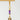 Purple glass rectangle drop earrings - Miel Jewelry