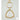 Quartz and cubic zirconia fancy triangle earrings - Miel Jewelry
