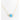 Santorini blue chalcedony and gold necklace - Miel Jewelry