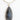 close up of pendant on Tiger's Eye Statement Necklace, Silver Snake Chain boho gemstone pendant necklace on white background