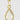 Vintage Inspired Lemon Quartz and Cubic Zirconia Drop Earrings - Miel Jewelry