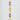 Vintage Inspired Purple Glass Rectangle Link Drop Earring - Miel Jewelry